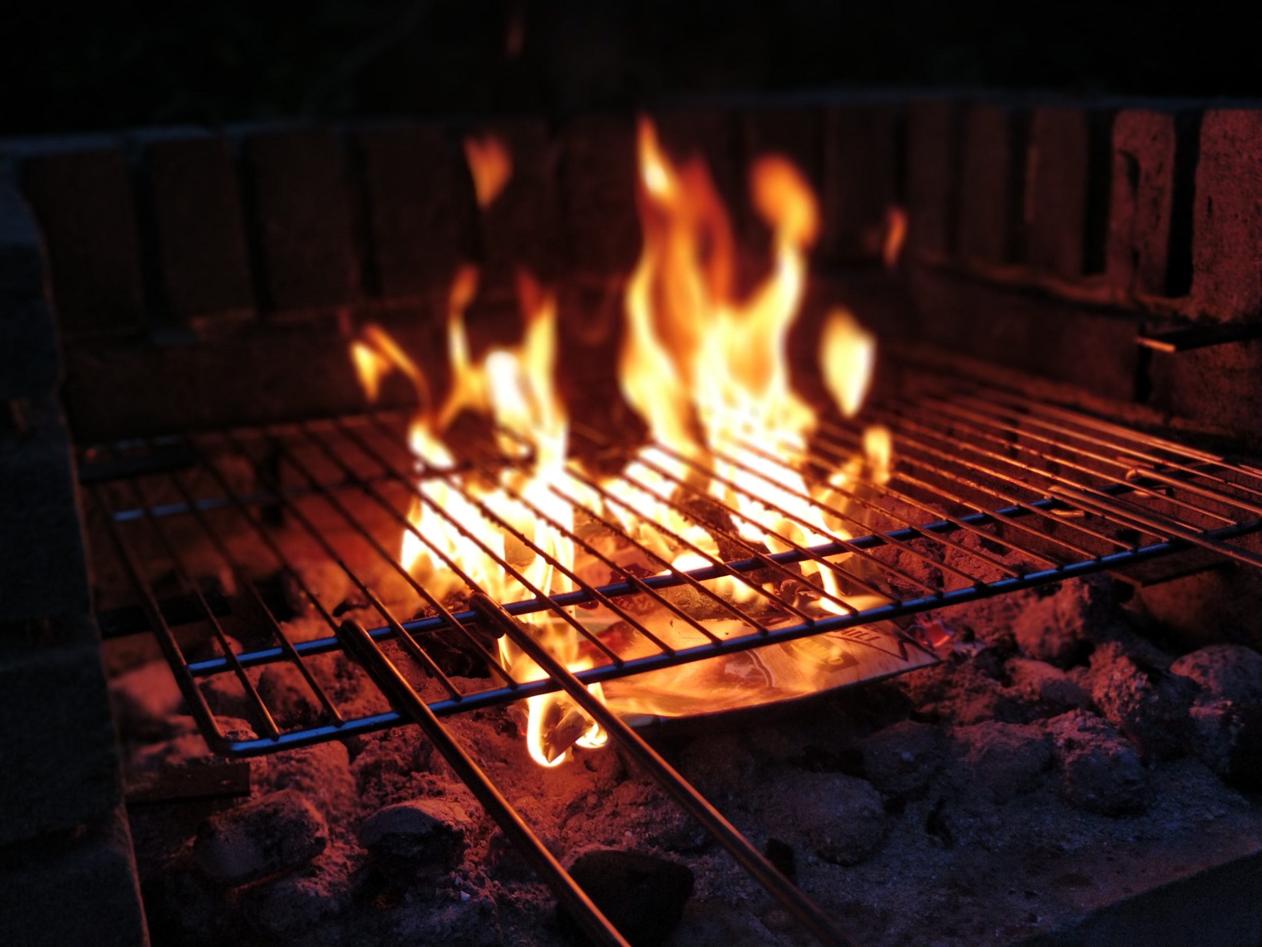 Barbecue in muratura